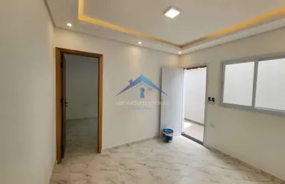 Casa com 2 quartos, nova mirim, praia grande - r$ 349 mil, cod: 5244