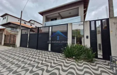 Casa com 2 quartos, balneário maracanã, praia grande - r$ 340 mil, cod: 5293