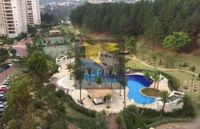 Venda de apartamento no clube alpha vita alphaville  vista para piscina!
