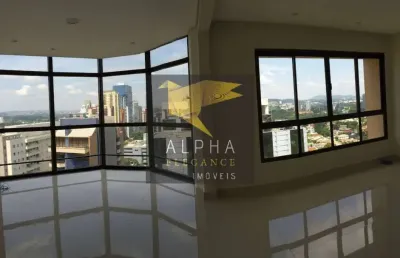 Locação de apartamento no edificio alphama - alphaville