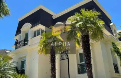 Mansão estilo chateau francês à venda no tamboré 2 r$ 17.000.000,00