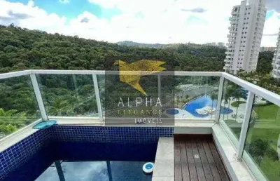 Apto no the penthouses - spa particular com piscina na varanda!