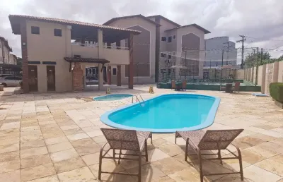 Apartamento na maraponga c/ sala, varanda, 03 quartos (01 suíte), cozinha,  área de serviço, 01 vaga, condomínio c/ portaria 24 horas e lazer completo.