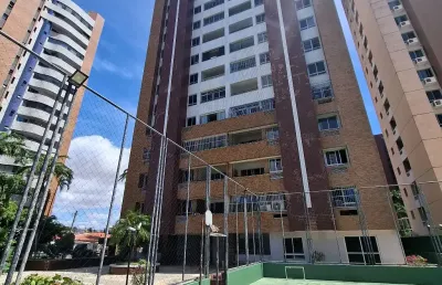 Apartamento na aldeota, posição nascente, vizinho ao colégio santa cecília, c/ sala, 03 suites, cozinha, área de serviço, despensa, armários, 02 vagas, condominio c/ lazer.