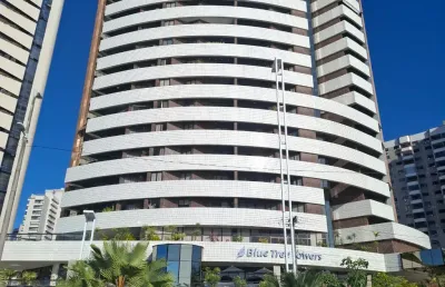 Flat na av. beira mar c/ 02 suites, fortaleza - ceará.