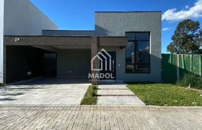 Casa em condomínio à venda em cará-cará, ponta grossa - pr