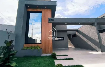 Casa com piscina e suíte no parque dos pinheiros - r$ 480.000,00