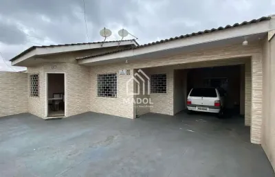 Casa com 4 dormitórios à venda, por r$ 380.000,00 - contorno - ponta grossa/pr