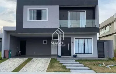 Casa em condomínio à venda em jardim carvalho, ponta grossa - pr