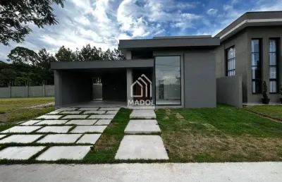 Casa em condomínio à venda em jardim carvalho, ponta grossa - pr