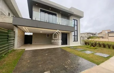 Casa em condomínio à venda em jardim carvalho, ponta grossa - pr