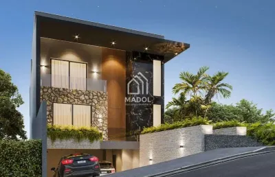 Casa em condomínio à venda em oficinas, ponta grossa - pr