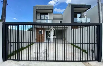 Sobrado à venda por r$ 780.000,00 - orfãs - ponta grossa/pr
