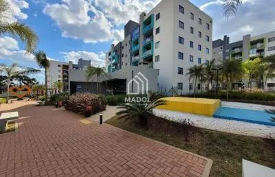 Apartamento com 3 dormitórios a venda por r$ 320.000,00 - uvaranas  ponta grossa