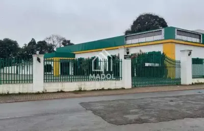 Salao comercial + barracão + casa para locação em colonia dona luiza