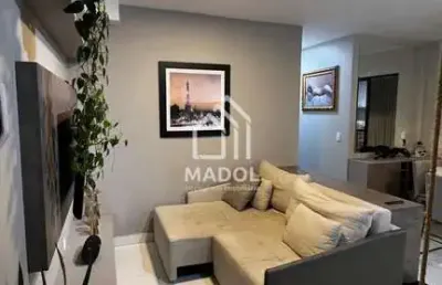 Apartamento para locação, semi mobiliado com 3 quartos, sacada com churrasqueira