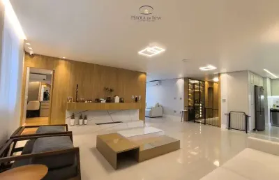 Apartamento de luxo no centro de florianópolis-sc: 4 quartos, 2 suítes, 2 salas, 4 banheiros, 1 vaga, 202,82m². confira!