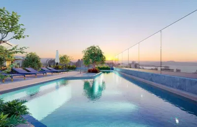 Apartamento de luxo com 3 suítes e 2 vagas no coração de florianópolis - centro, 129m² de puro conforto e elegância.