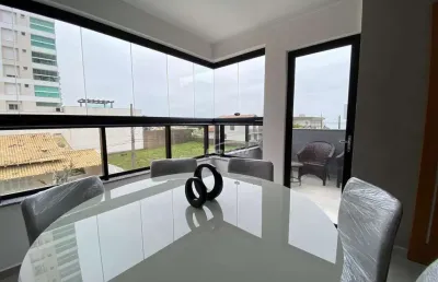 Amplo apartamento decorado e mobiliado pronto para morar, com vista mar no itacolomi, baln. piçarras!