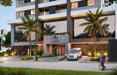 Apartamento com 2 dormitórios, sendo 1 suíte a 300 metros do mar no centro de balneário piçarras/sc (cód. 14329)