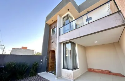Casa com 3 quartos à venda no itacolomi, balneário piçarras , 83 m2 por r$ 690.000