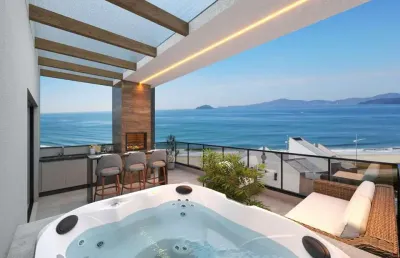 Empreendimento grant view, com 3 dormitórios, sendo 2 suítes e jacuzzi na sacada, em itajuba, barra velha!