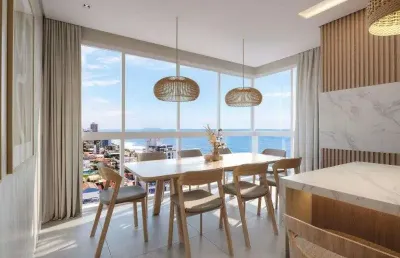 Apartamento próximo ao mar, 3 dormitórios sendo 01 suíte, área de lazer, tabuleiro barra velha sc