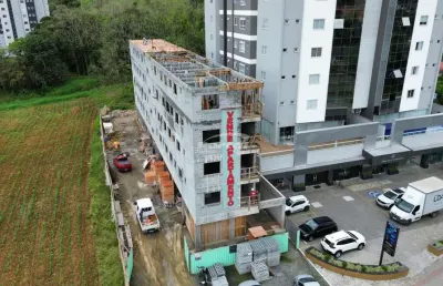 Lançamento residencial northfield! apartamentos com 2 dormitórios e churrasqueira, no bairro itoupava central em blumenau!