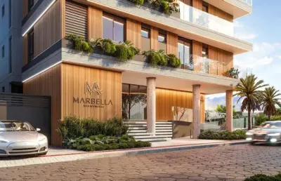 Apartamento com 4 suítes, até 4 vagas de garagem, a 50 metros do mar, bairro itacolomi balneário piçarras/sc (cód. 18825)
