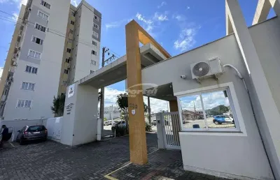 Apartamento com 2 dormitórios no residencial angelus, no bairro itacolomi em balneário piçarras/sc