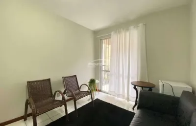 Apartamento semimobiliado, com 1 dormitório e sacada com churrasqueira, no bairro vila nova, em blumenau!