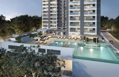 Apartamento frente mar, pé na areia, com diversas áreas de lazer, no bairro itacolomi em balneário piçarras!