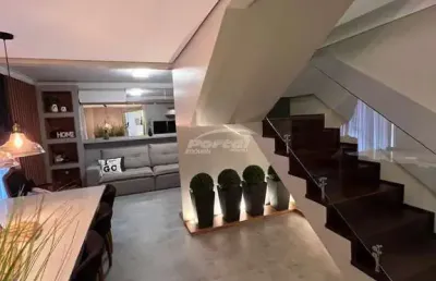 Sofisticação e conforto em um duplex com 3 dormitórios na ponta aguda!