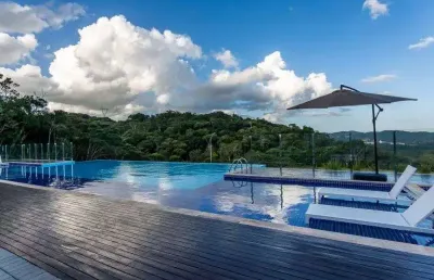 Terrenos com 375 m² na parte alta do loteamento. condomínio fechado na ponta aguda - blumenau/sc