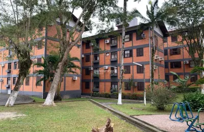 Apartamento mobiliado com 3 dormitórios e 2 vagas de garagem no bairro bela vista em gaspar.