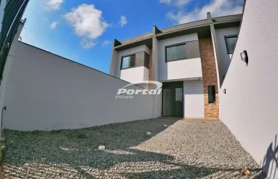 Casa com 2 quartos à venda no itacolomi, balneário piçarras , 74 m2 por r$ 430.000