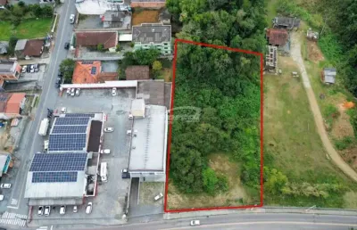 Excelente terreno com 3.130,00m² de área no bairro passo manso em blumenau!