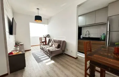 Apartamento mobiliado, pronto para morar no salto weissbach em blumenau!