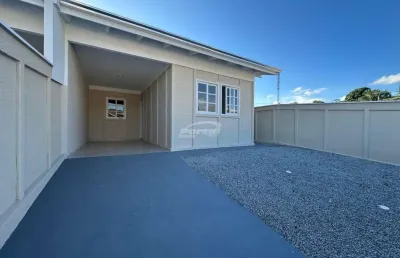 Casa com 1 suíte + 1 quarto bairro figueira em gaspar
