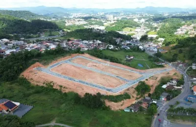 Excelente terreno com 252 m² de área no bairro fortaleza alta em blumenau!