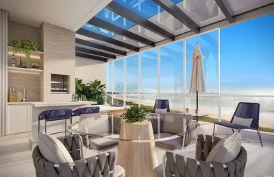 Empreendimento alto padrão com área de lazer completa com 3 suítes, itacolomi, em balneário piçarras!