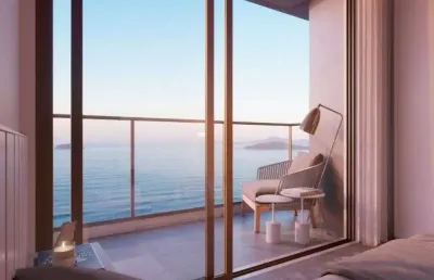 Apartamento com 3 suítes, 2 vagas de garagem, área de lazer completa e vista mar, no bairro centro em balneário piçarras!
