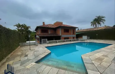 Casa alto padrão em cotia/sp na granja viana, piscina, gourmet, hóspedes!