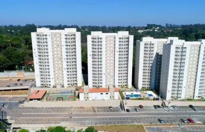 Condomínio villas da granja - apartamento à venda no 6º andar em cotia/sp na granja viana, no condomínio villas da granja com 48m²