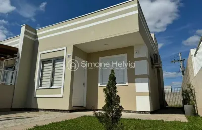 Casa em condomínio fechado com 2 quartos à venda na rua farroupilha, 1598, centro novo, eldorado do sul por r$ 295.000