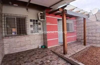 Casa com 2 quartos à venda na rua teixeirinha, 361, jardim dos lagos, guaíba por r$ 280.000