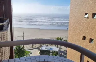 Apartamento com 1 quarto, caiçara, praia grande - r$ 325 mil, cod: 3206