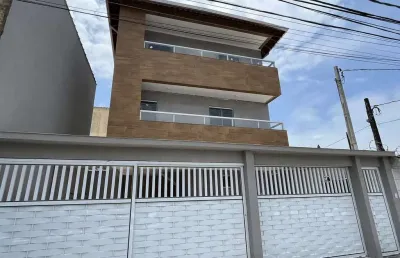 Casa de condomínio com 2 quartos, mirim, praia grande - r$ 330 mil, cod: 3124
