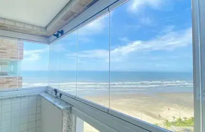 Apartamento com 2 quartos, caiçara, praia grande - r$ 742 mil, cod: 3328