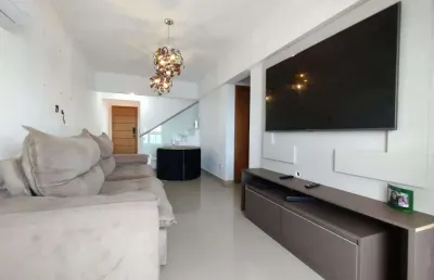 Cobertura com 3 quartos, aviação, praia grande - r$ 2.6 mi, cod: 3526